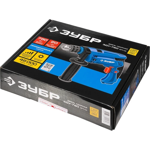 Ударная дрель Зубр ЗДУ-780 ЭРМ2 фото 9 Ударная дрель Зубр ЗДУ-780 ЭРМ2 фото 9