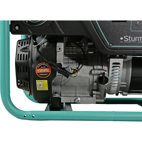 Бензогенератор Sturm 6500 ВА, AVR (Авто. Рег.Напр.), ручной старт, 73 кг, бак 25 л PG8765N фото 9