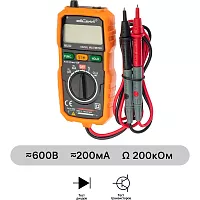 Цифровой мультиметр со светодиодным фонариком duwi M8232 PROFI 26045 5