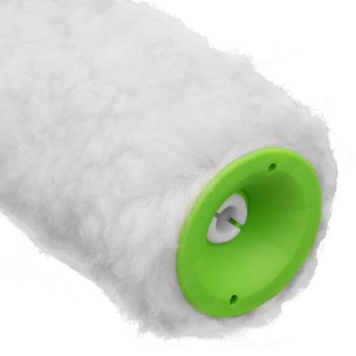 Валик сменный с натуральным мехом, 150 мм, ворс 12 мм, D 48 мм, D ручки 6 мм, Сибртех фото 3