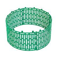 Протектор для защиты стволов деревьев, комплект 4 шт., зеленый Palisad