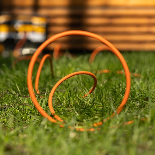 Удлинитель-шнур силовой Garden Series, ПВС, 10м, 1 розетка 3 x 1,5 мм, Denzel фото 13