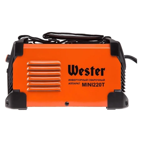 Сварочный инвертор WESTER MINI 220T 30-220A 155В ПВ60% 1.6-5.0мм 439133 фото 3