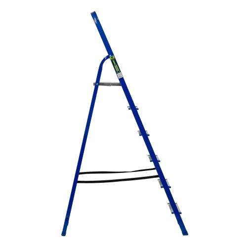 Стремянка, 6 ступеней, стальной профиль, алюминиевые ступени Сибртех фото 3