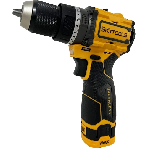Аккумуляторная ударная дрель-шуруповерт SKytools (2.0 Ач х 2, 16В) SK7004 фото 3