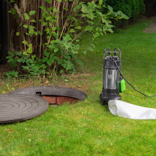 Фекальный насос СФН1100-Н, 1100 Вт, напор 10 м, 18000 л/ч, нож Сибртех фото 14