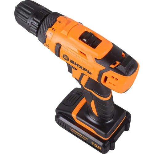 Аккумуляторная дрель-шуруповерт Вихрь ДА-16Л-2К 72/14/32 фото 5 Аккумуляторная дрель-шуруповерт Вихрь ДА-16Л-2К 72/14/32 фото 5