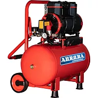 Компрессор Aurora PASSAT-35 BLACK тихий, без масл. (35л, 320л/мин, 1.8кВт) 39007