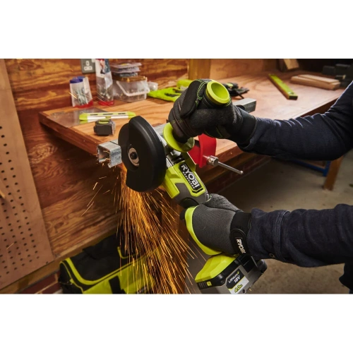 18В Углошлифмашина бесщеточная RAG18BL-0 Ryobi 5133006532 фото 9