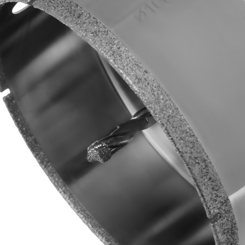 Сверло алмазное по керамограниту, 100 х 67 мм, трехгранный хвостовик Matrix фото 4