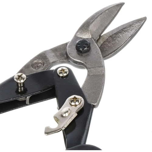 Ножницы по металлу BARTEX леворежущие, 250 мм, CrV, двухкомпонентная ручка, 317091 фото 3