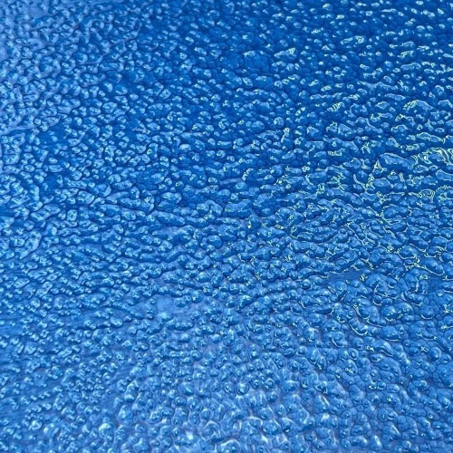 Грунт-эмаль молотковая Mokke 6311 синяя 1,8 кг фото 3