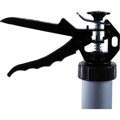 Пистолет для герметика SPARTA 400 мл, закрытый, алюминиевый корпус, круглый шток 6 мм 886475 фото 4 Пистолет для герметика SPARTA 400 мл, закрытый, алюминиевый корпус, круглый шток 6 мм 886475 фото 4