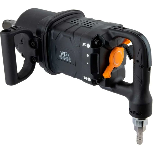 Гайковерт пневматический ударный WIEDERKRAFT композитный корпус, короткий привод 1, 4000 Нм WDK-20830S фото 9