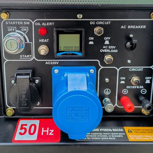 Дизельный генератор STEM Techno s5500de (5,5кв, электростартер, дисплей, подогрев) ГЕН018 фото 8