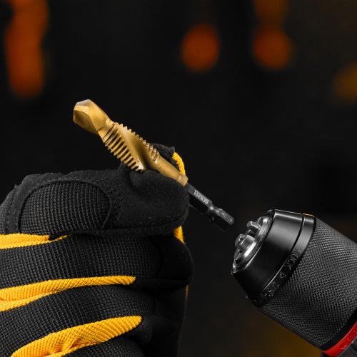 Сверло-метчик М12 х 1,75 мм, Р6М5// Denzel фото 8