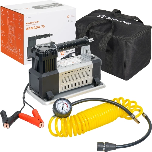 Компрессор Airline ARMADA-75 в сумке, шланг-гармошка 5 м CA-030-03 Компрессор Airline ARMADA-75 в сумке, шланг-гармошка 5 м CA-030-03