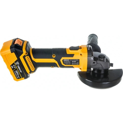 Углошлифовальная машина DEKO DKAG20-125, 2х4.0 Ач 063-2151 фото 11