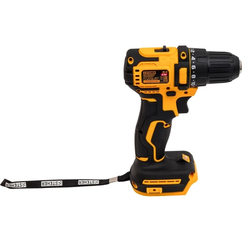 Бесщеточная дрель-шуруповерт STEHER 20 В, 45 Н·м, без АКБ (LMS), CB-45 фото 4