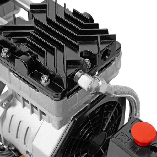 Компрессор DLS950/24 безмаслянный малошумный 950 Вт, 165 л/мин, ресивер 24 л Denzel фото 13