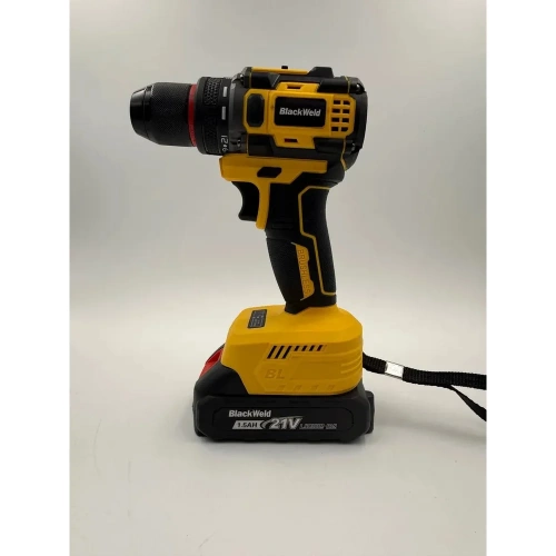 Бесщеточная аккумуляторная дрель-шуруповерт BlackWeld JZ02-10Y 21V 1.5Ah 150174 Бесщеточная аккумуляторная дрель-шуруповерт BlackWeld JZ02-10Y 21V 1.5Ah 150174