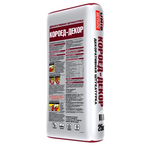 Штукатурка декоративная Unis Короед-декор 25 кг фото 3