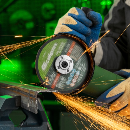 Круг отрезной по металлу, 125 х 1,0 х 22,2 мм, 84%A+16%B, в метал.банке, 10 шт. Сибртех фото 11