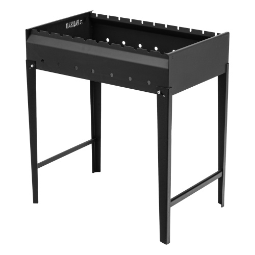 Мангал сварной, 605 х 375 х 138/640 мм, сталь 2 мм, Camping Palisad фото 2