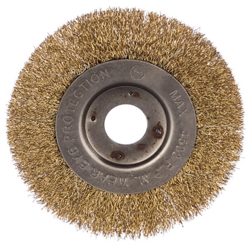 Корщетка-колесо Fit 39065 стальная волнистая 125 мм