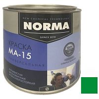 Краска масляная Novocolor МА-15 Норма зеленая 1 кг