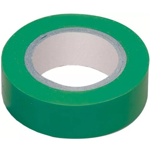 Изолента ПВХ Biber 92002 13 мм зеленая 11 м