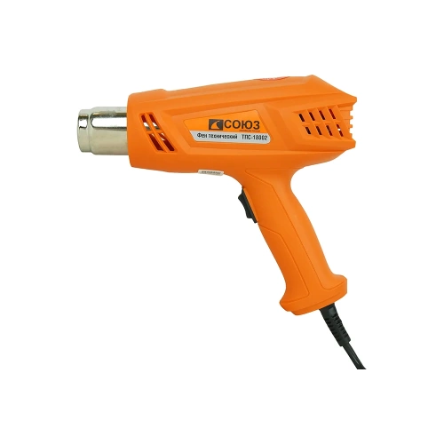 Технический фен Союз 1800 Вт, 2 ступени, 2 насадки ТПС-18002 фото 4