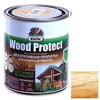 Пропитка для древесины Dufa Wood Protect бесцветная 0,75 л