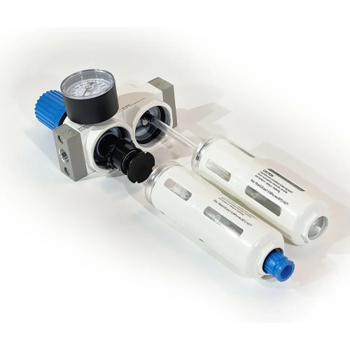 Блок подготовки воздуха AirPoint OU 1/4F MINI SAD полуавтом. клапан 4050.0001.0010 фото 4