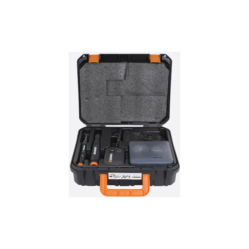Гравировальная машинка WORX WX739.9 + Выжигатель WORX WX744.9, 20 В, 2 Ач, адаптер, ЗУ, кейс WX988 фото 3