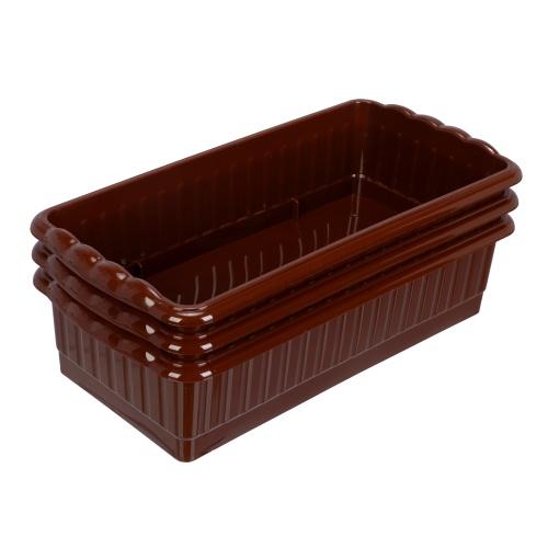 Поддон для рассады 322х166х82 мм, пластиковый, 3 шт, под 8 горшочков 250 мл. Palisad Поддон для рассады 322х166х82 мм, пластиковый, 3 шт, под 8 горшочков 250 мл. Palisad