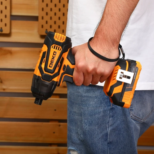 Аккумуляторный ударный винтоверт DEKO DKIS20-Li 20В, 1х2.0Ач 063-4391 фото 11