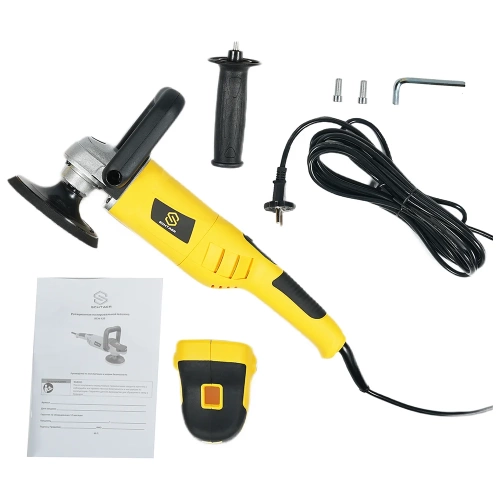 Ротационная полировальная машинка SCHTAER 220V/50Hz, 1100W, 125мм SCH-125 фото 6 Ротационная полировальная машинка SCHTAER 220V/50Hz, 1100W, 125мм SCH-125 фото 6