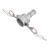 Соединитель для шлангов тип C, 3/4" Сибртех