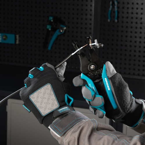 Щипцы для зачистки электропроводов 0.5, 1.0, 1.5, 2.5, 4.0, 8.0 мм/кв (8-22AWG) лезвие SK5 Gross фото 13 Щипцы для зачистки электропроводов 0.5, 1.0, 1.5, 2.5, 4.0, 8.0 мм/кв (8-22AWG) лезвие SK5 Gross фото 13