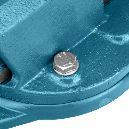 Тиски слесарные, 140 мм, поворотные (Глазов) фото 11