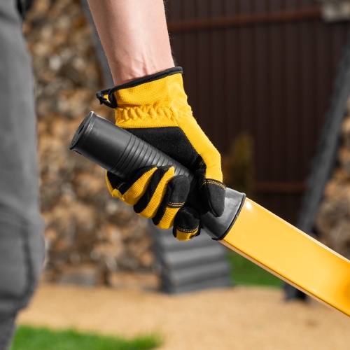 Тачка строительная, усиленная, объем 140 л, 250 кг, двухколесная, колесо 15х6.00-6 Denzel фото 16