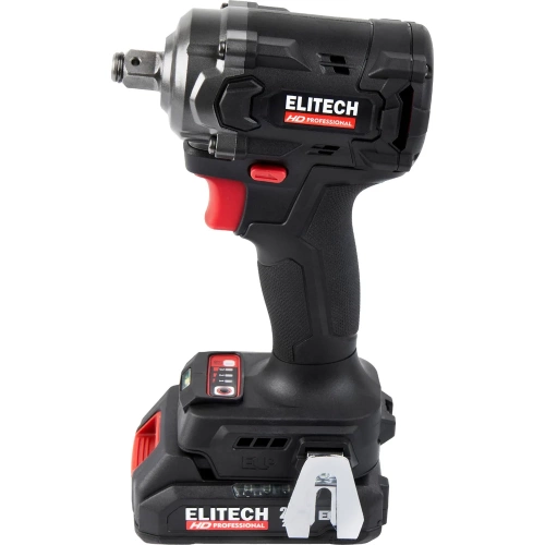 Аккумуляторный гайковёрт Elitech CW 2004SL (20В, 2х2Ач, 450Нм, М10-М20) HD 205737 фото 5