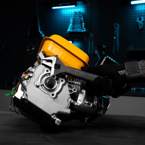 Ключ разводной, 250 мм, CrV, тонкие губки, защитные насадки Gross фото 10