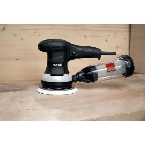 Машинка шлифовальная ротор-орбитальная липучка RUPES Velcro 150 мм орбитальный ход 5 мм ER305TE#230/H5/DE/STD фото 4
