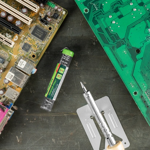 Припой с канифолью, D 2 мм, 15 г, POS61, в пластмассовой тубе Сибртех фото 5