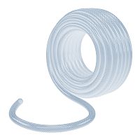 Шланг поливочный прозрачный армированный 3-х слойный, 3/4", 15 м Palisad