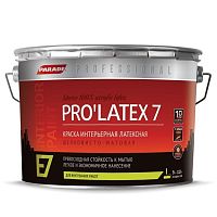 Краска латексная Parade Professional E7 Pro Latex7 интерьерная шелковисто-матовая основа А 9 л