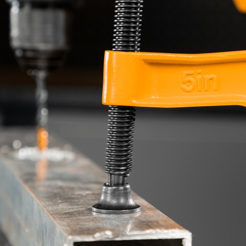 Струбцина G-образная, усиленная, 125 мм Denzel фото 12