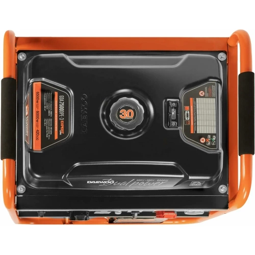 Бензиновый генератор с функцией Dual Power Daewoo GDA 7500DPE-3 фото 10